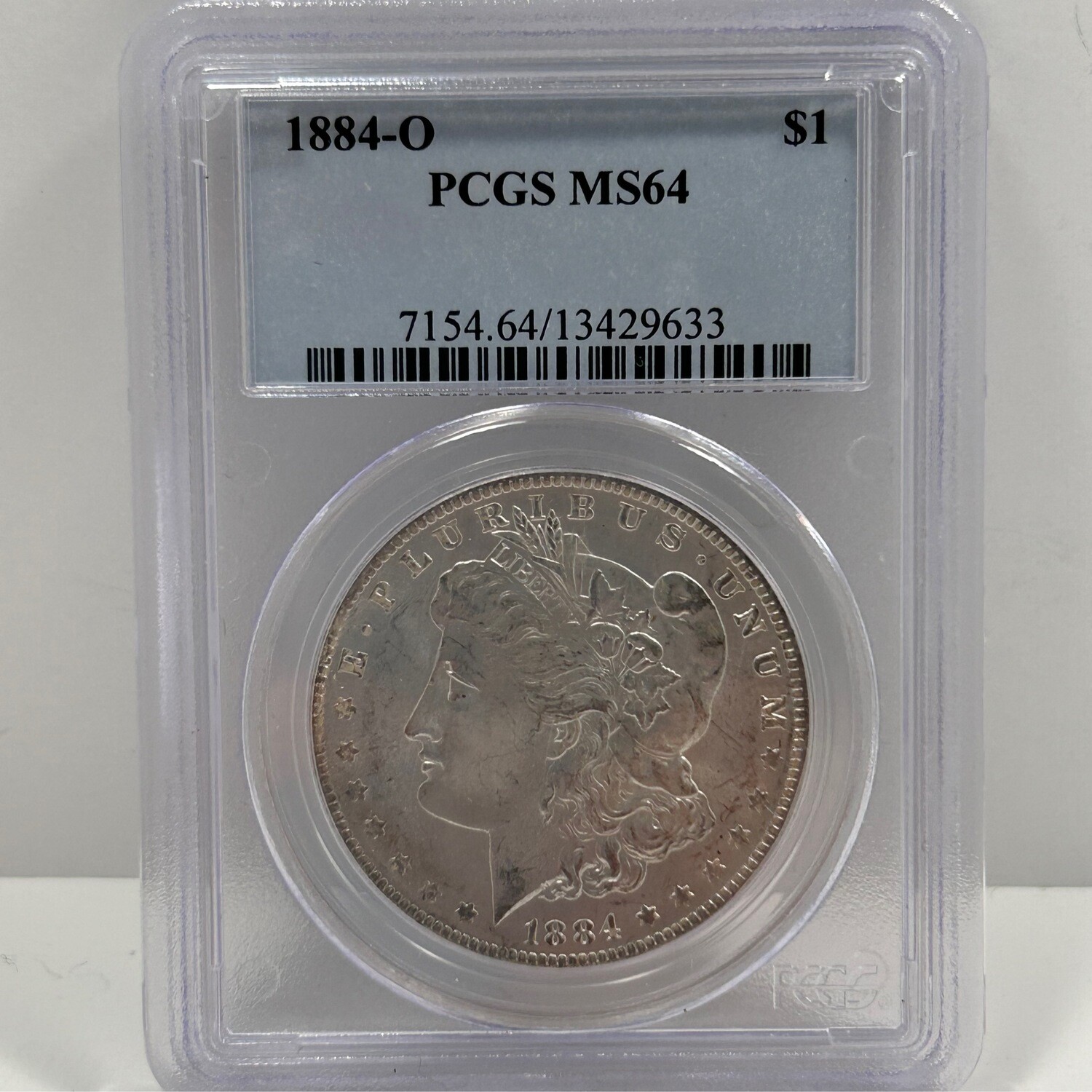 1884-O  1$ PCGS MS64