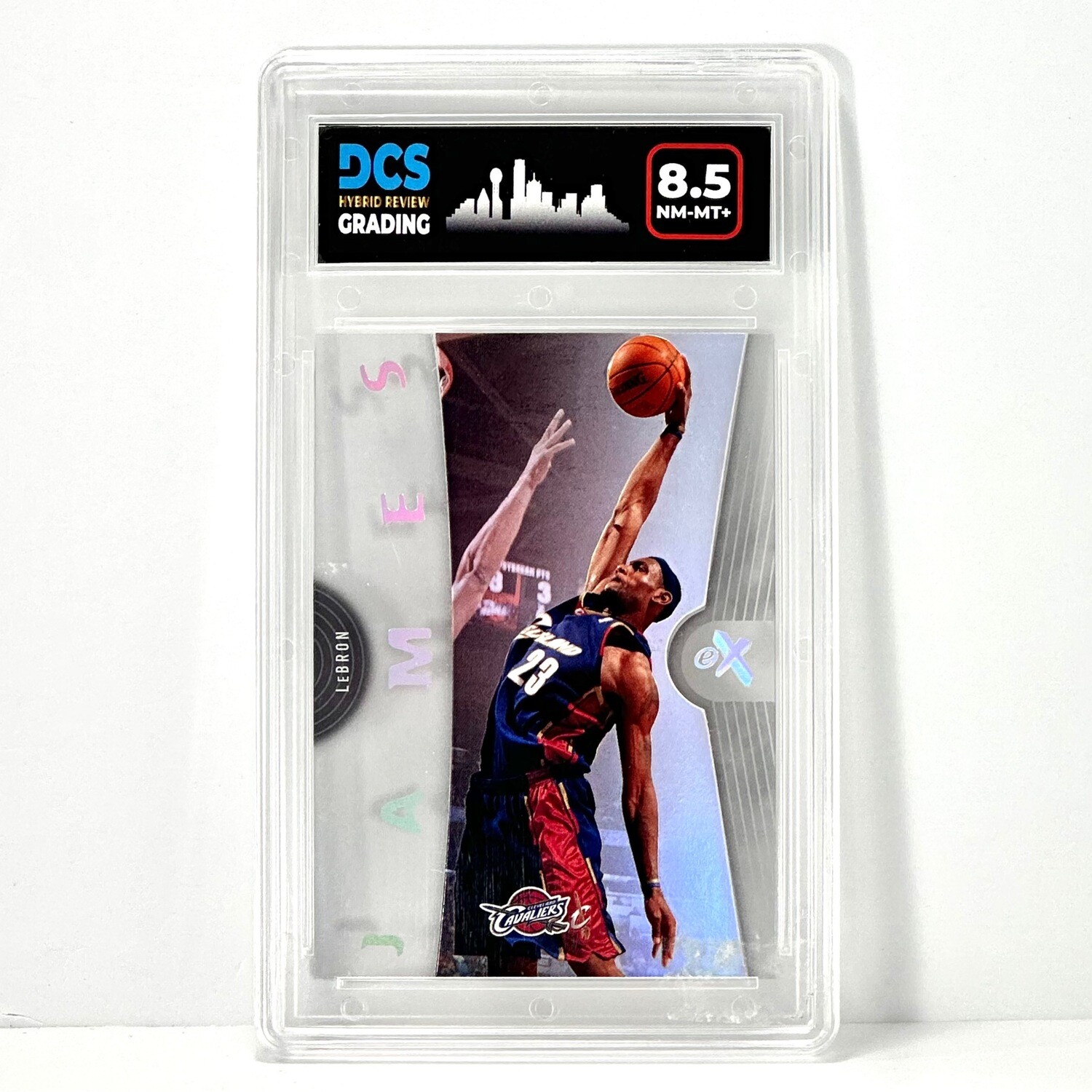 2006 Fleer E-X Acetate Lebron James #6 DCS 8.5
