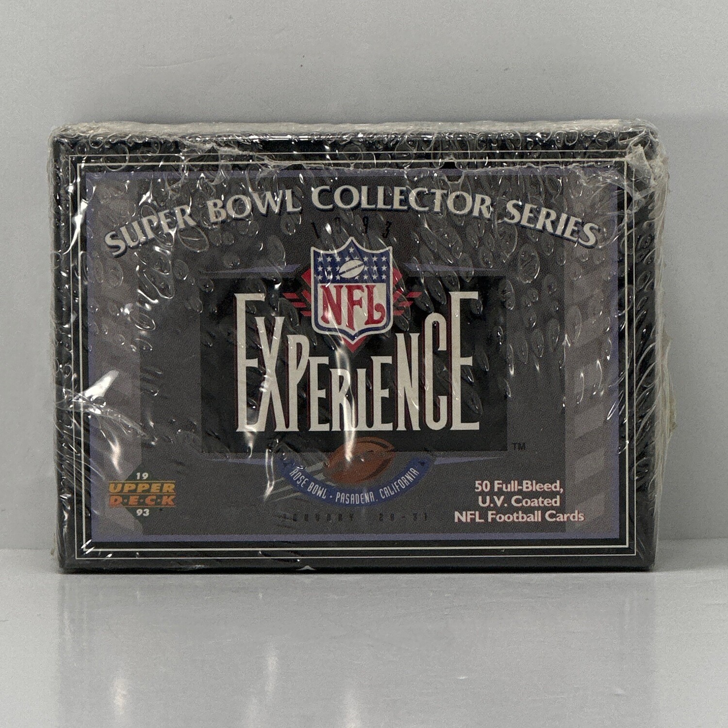 1993 Upper Deck Super Bowl Collector Series NFL Experience Box 50 Card Set