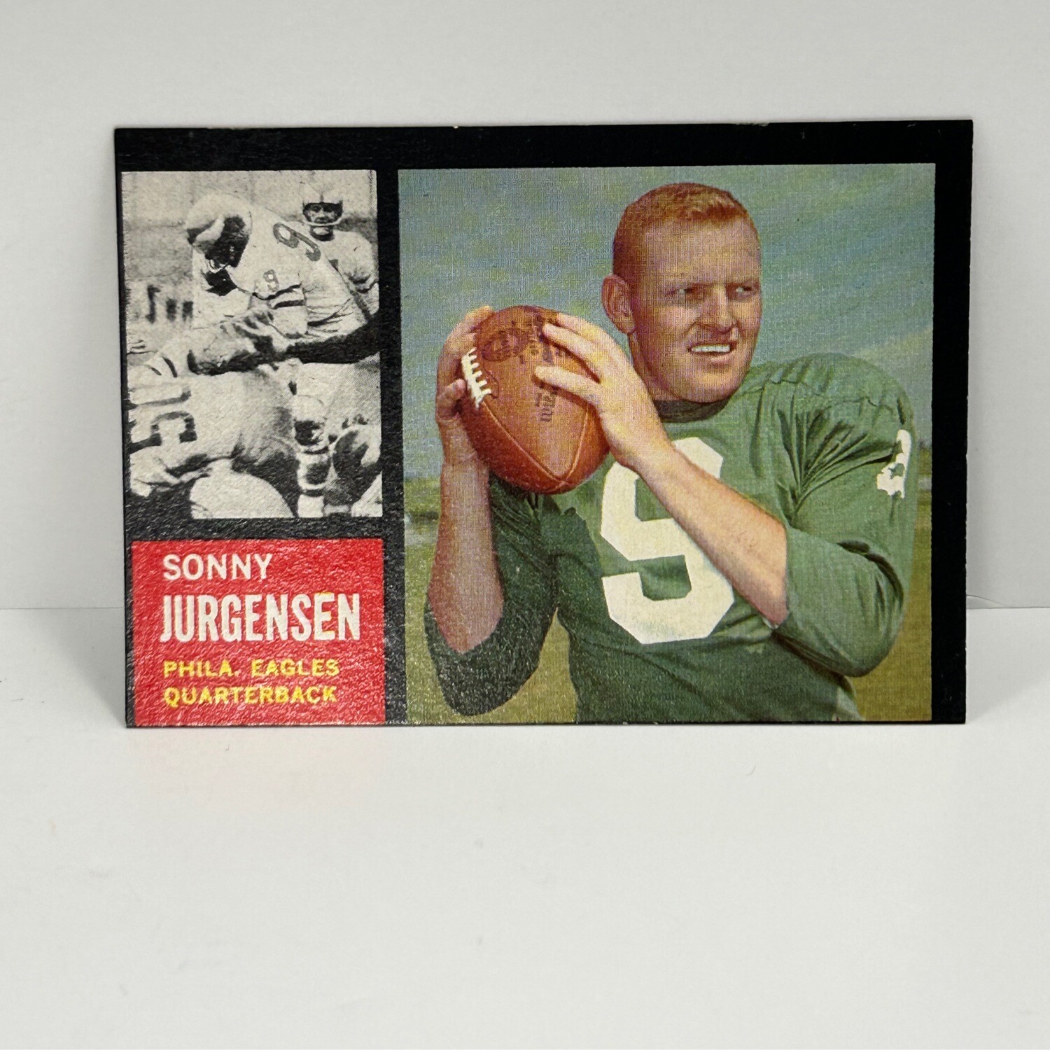 1962 Topps Football #115 Sonny JurgensenPhiladelphia Eagles HOF