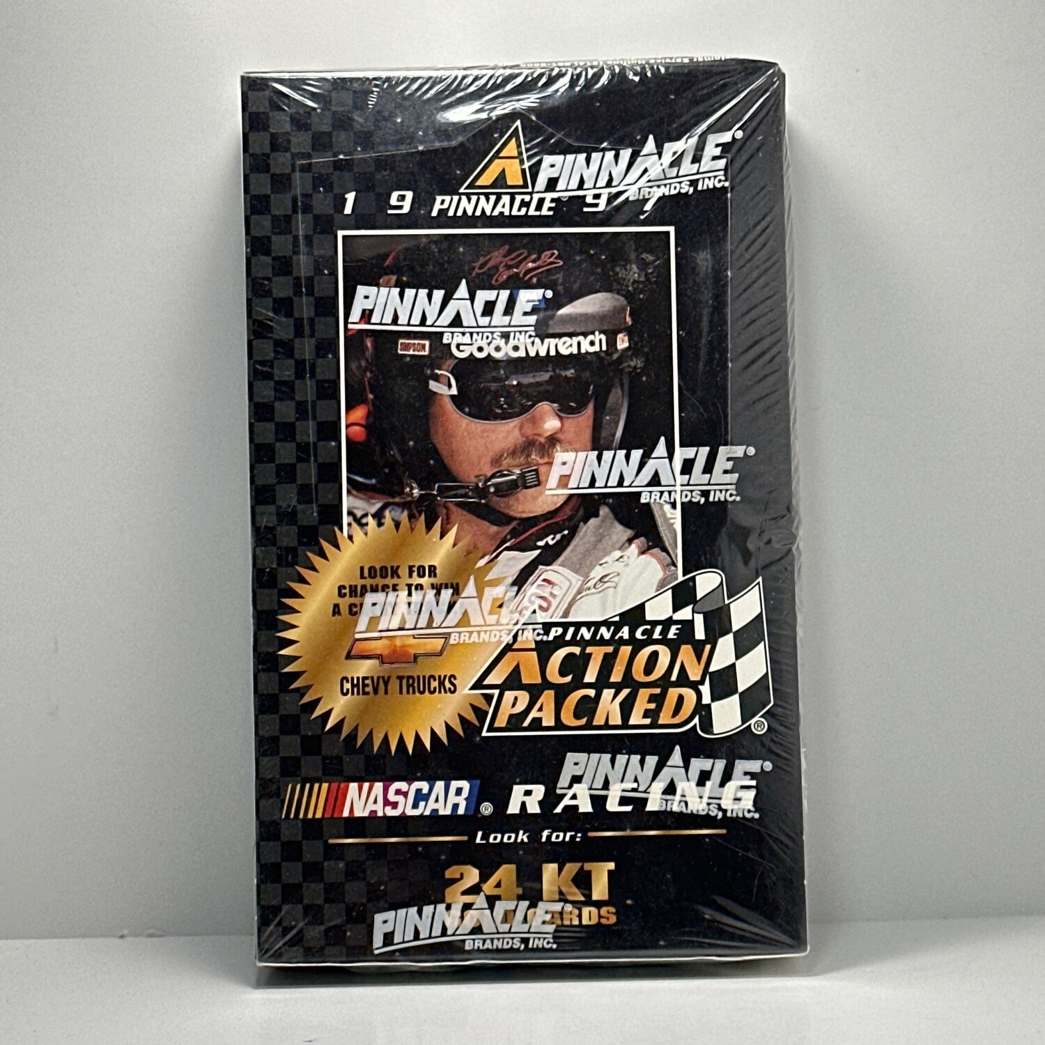 1997 Nascar Pinnacle Trading Cards Sealed Factory Box - Look for 24KT Gold