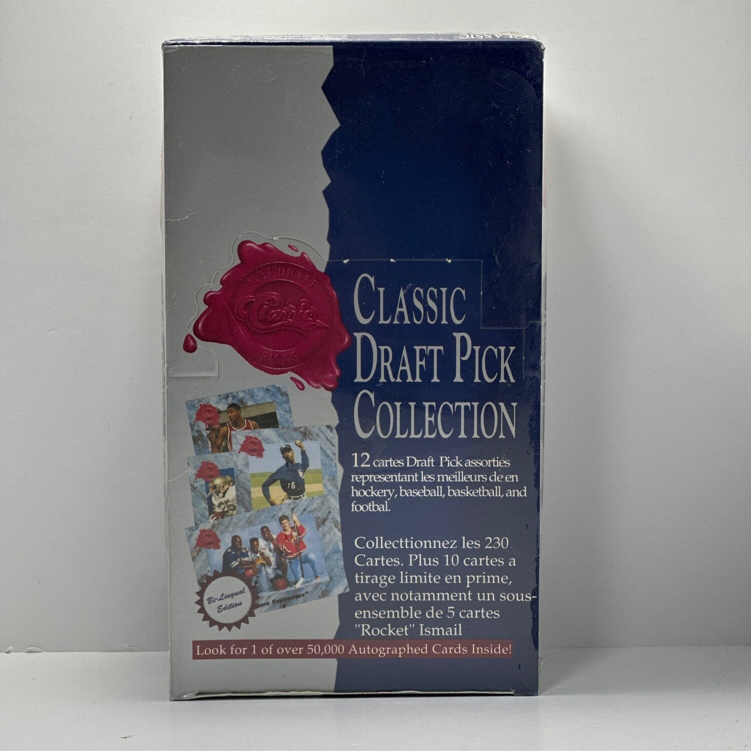 1991 CLASSIC Draft Pick Collection 4 SPORT Cards Factory Sealed BOX 36 Packs