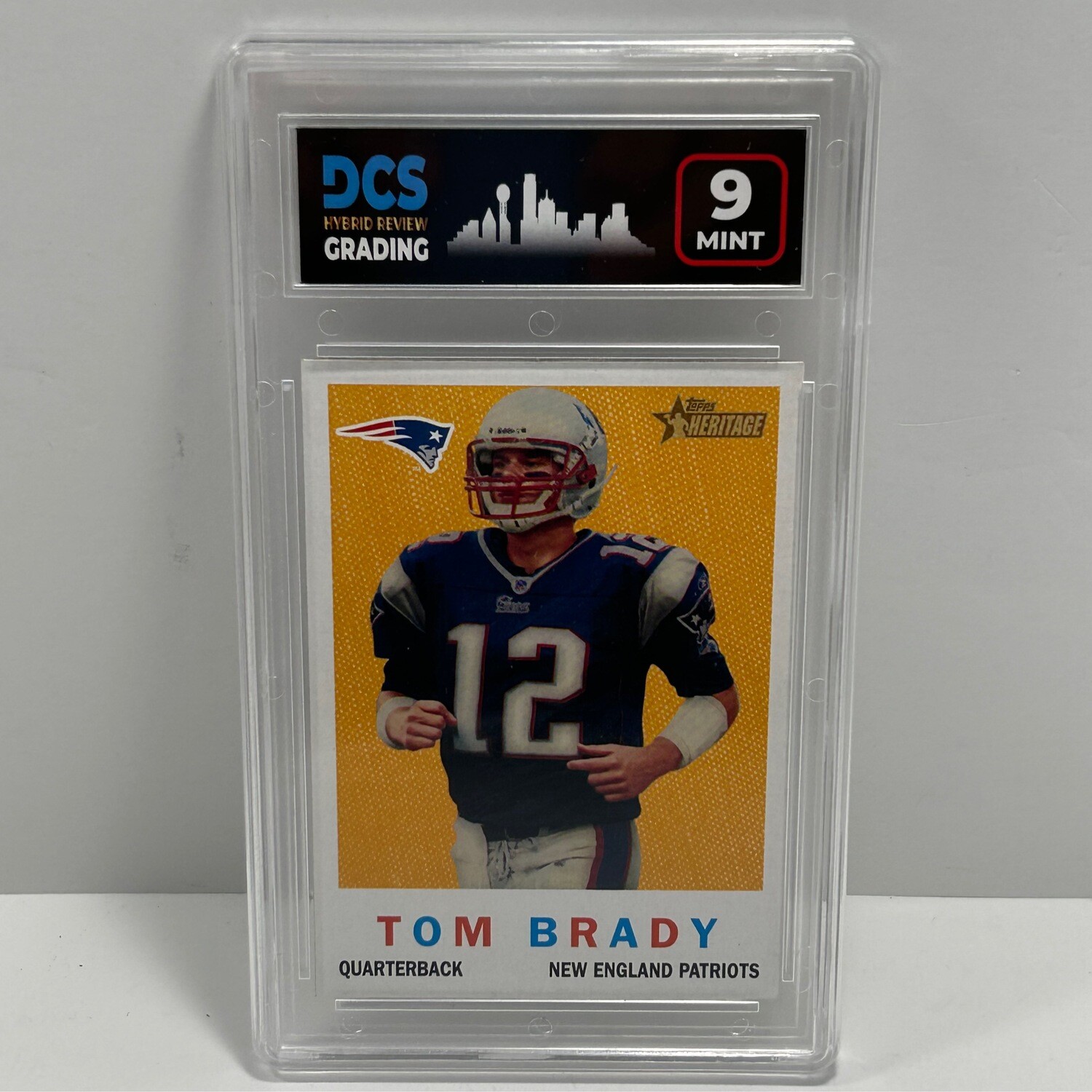 2005 Topps Heritage #69 Tom Brady DCS 9