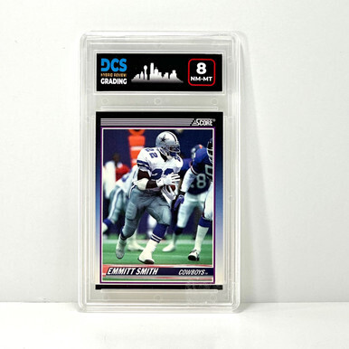 1990 Score Supplemental #101 Emmitt Smith Rookie Card XRC DCS 8