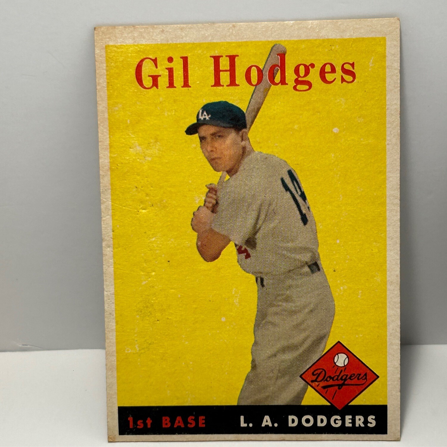 1958 Topps Gil Hodges #162