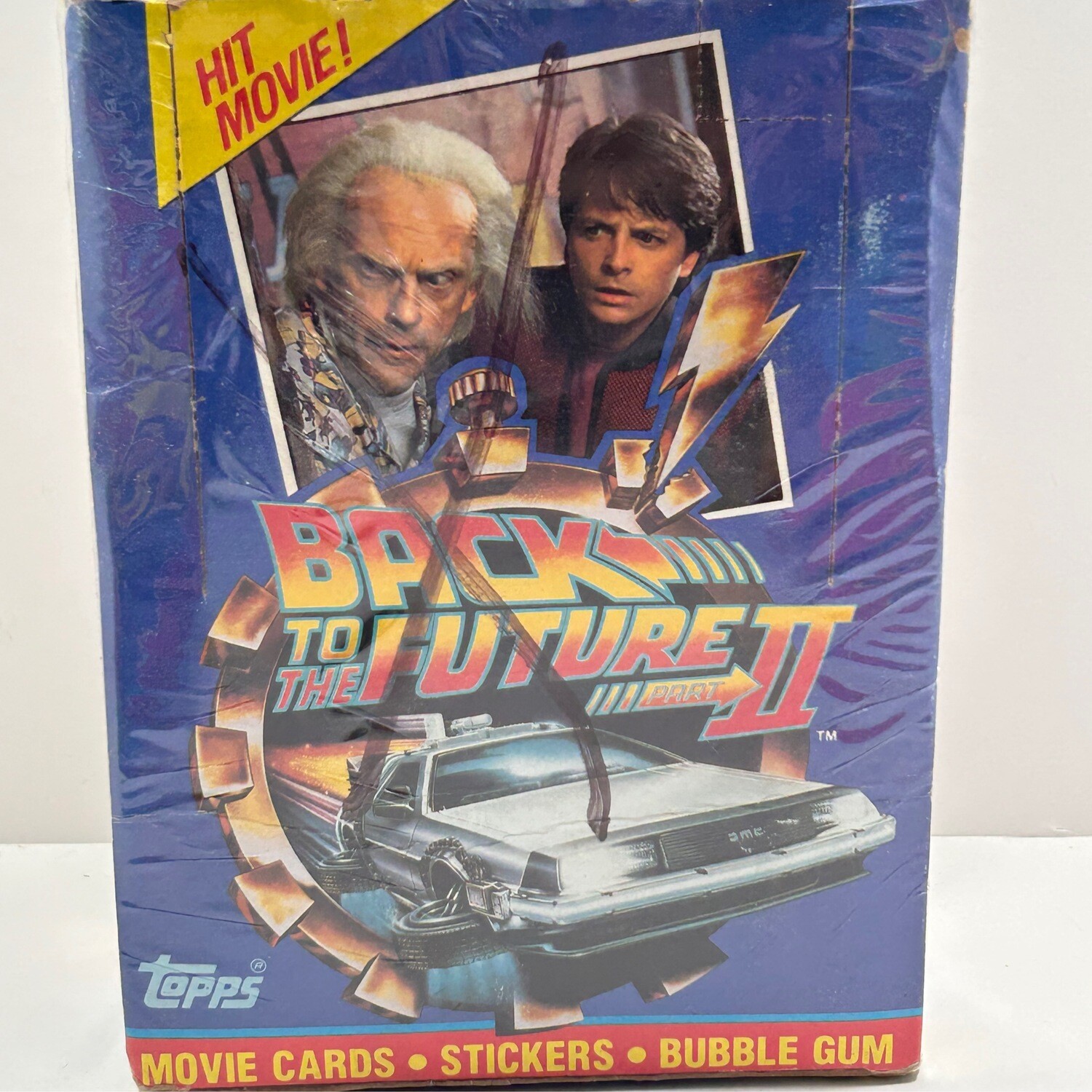 1989 Topps Back To The Future 2 Sealed Movie Cards, Stickers, Bubble Gum