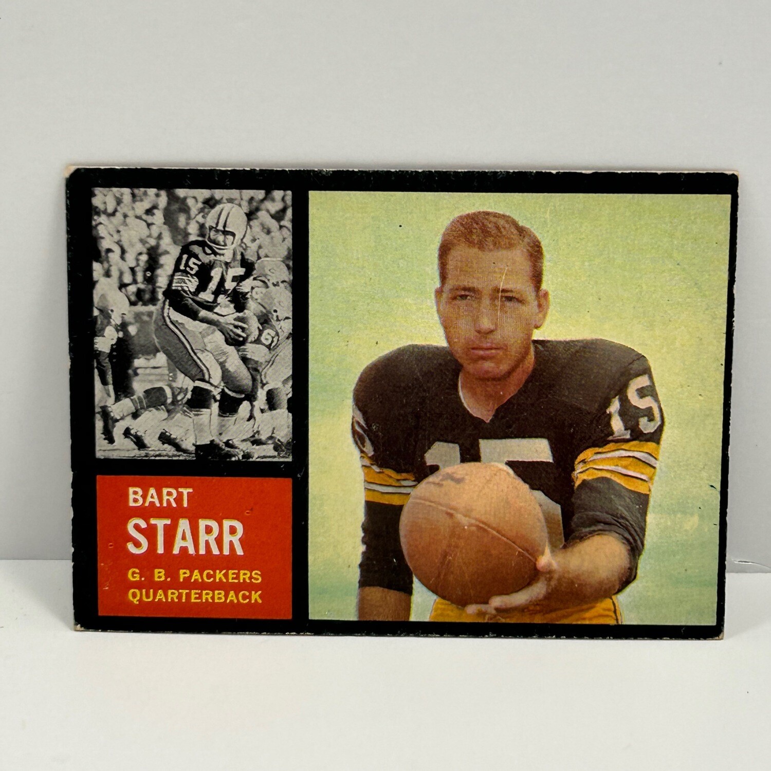 1962 Topps Set-Break # 63 Bart Starr