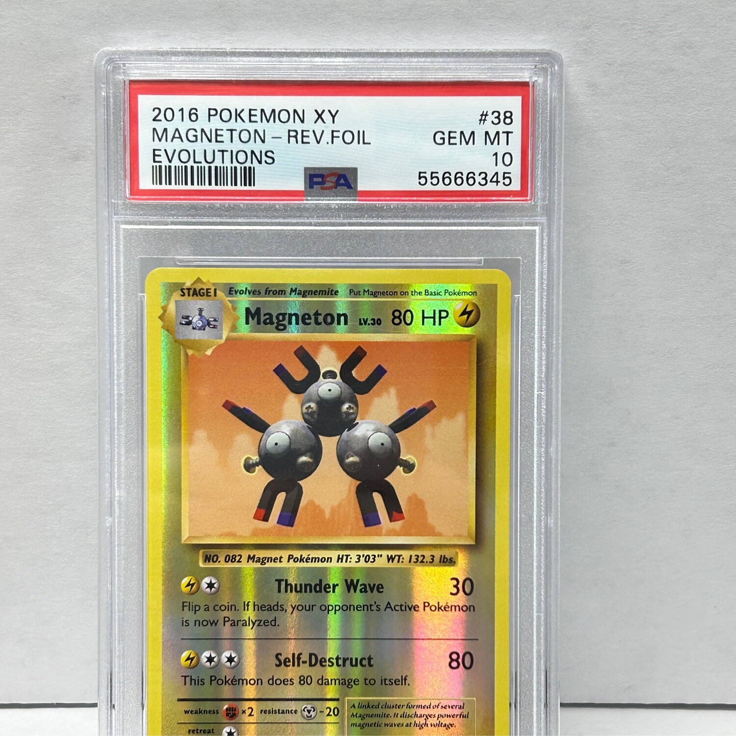 2016 Pokémon Magneton PSA10 #38