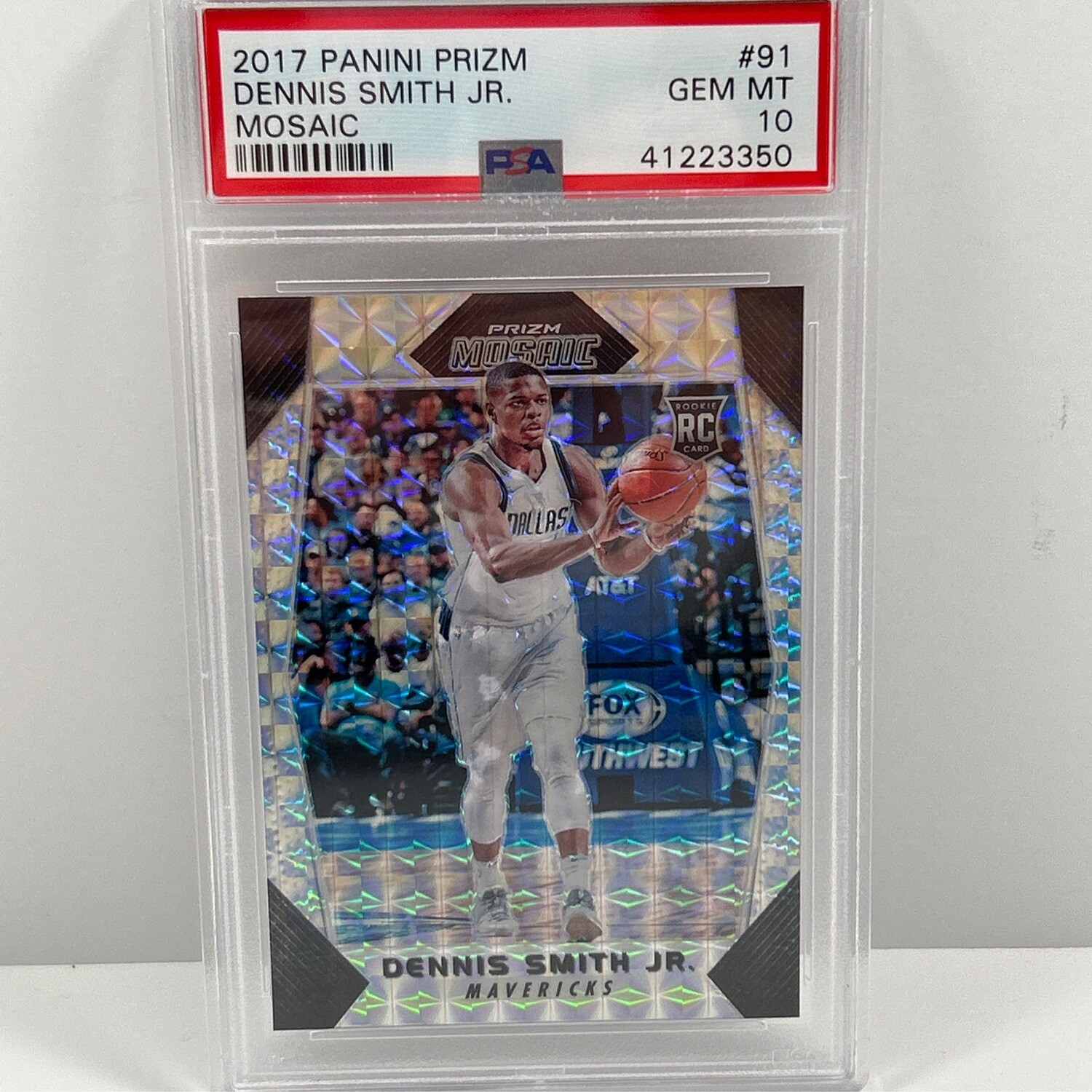 2017 Panini Prizm #91 Dennis Smith Jr PSA10