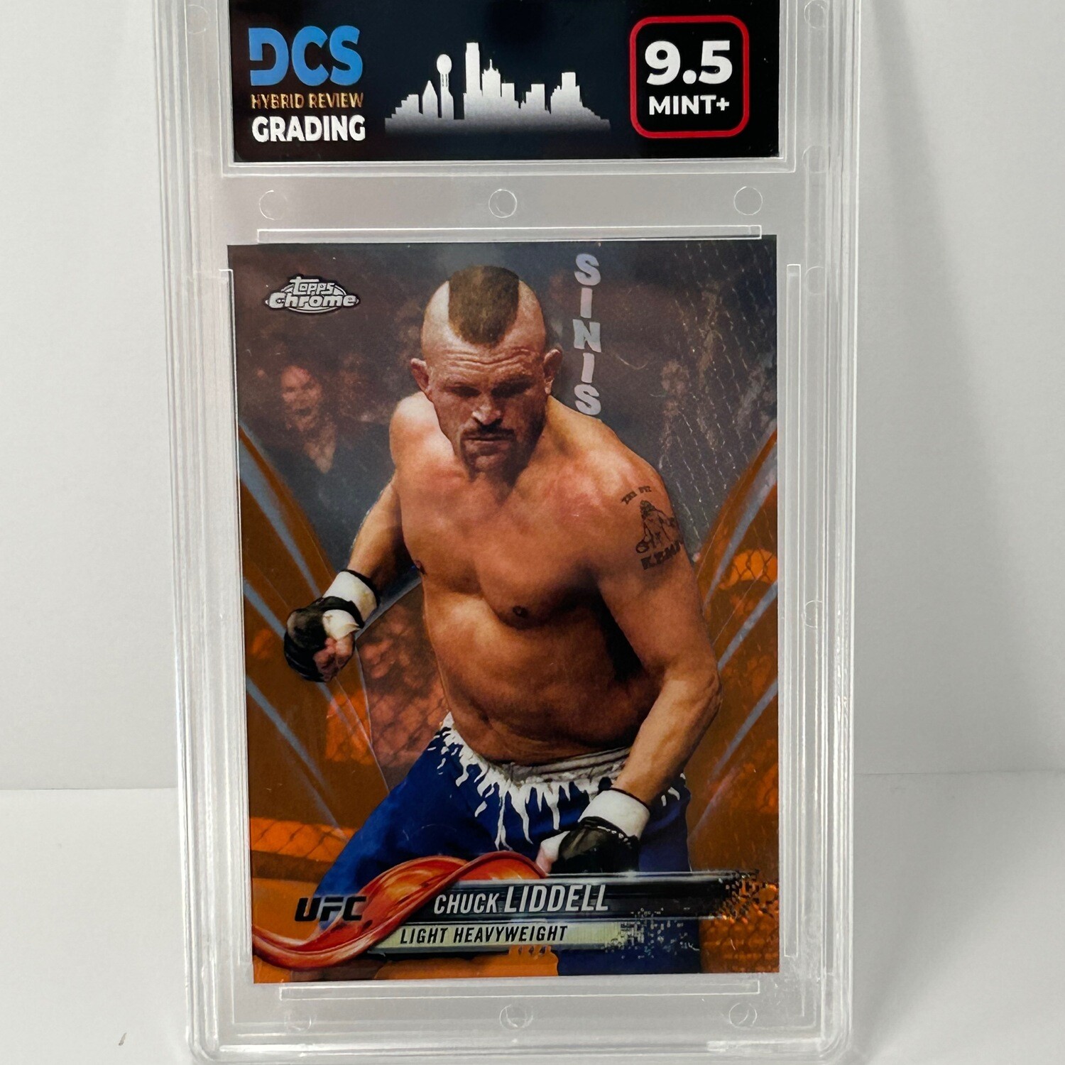 2018 Topps Chrome UFC Chuck Liddell Orange # /25