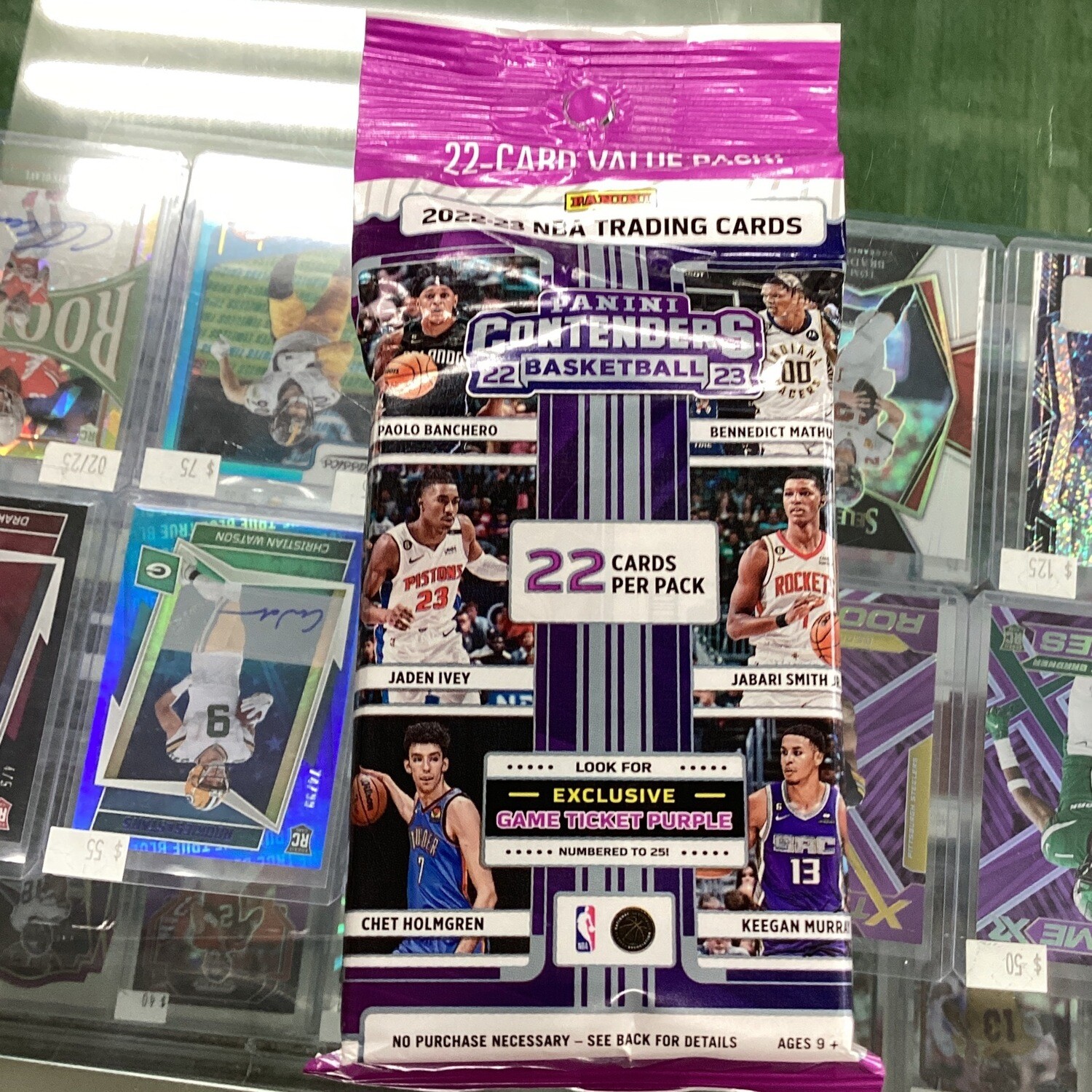 2022-23 Panini Contenders Basketball Cello Pack