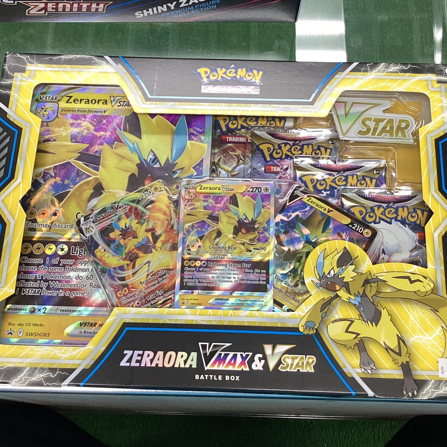 Pokémon Zeraora Vmax & VStar