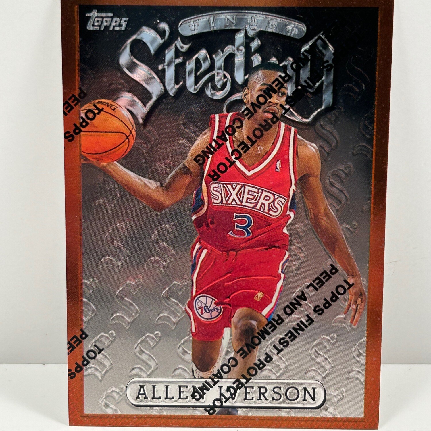 1997 Topps Finest Allen Iverson #240