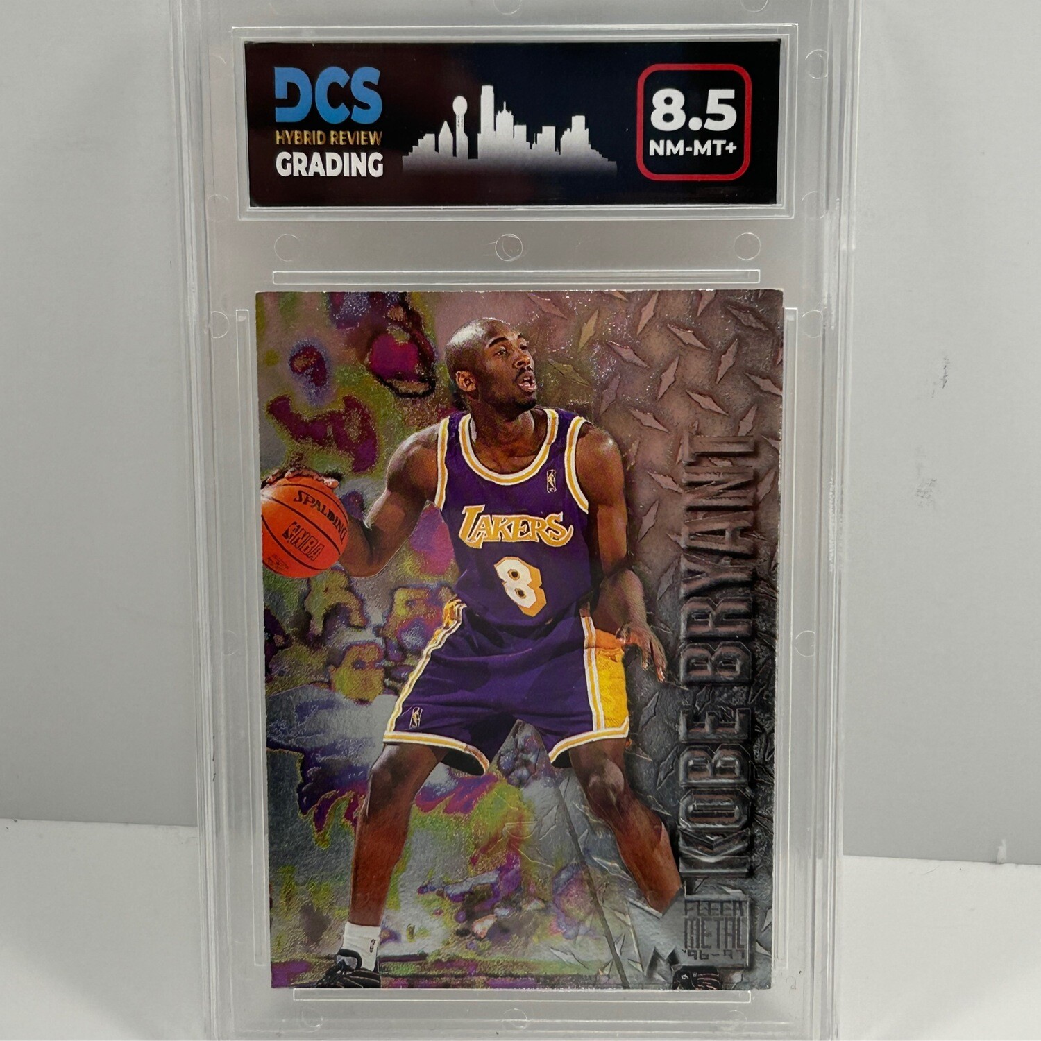 1996 Fleer Metal Kobe Bryant #181 DCS8.5