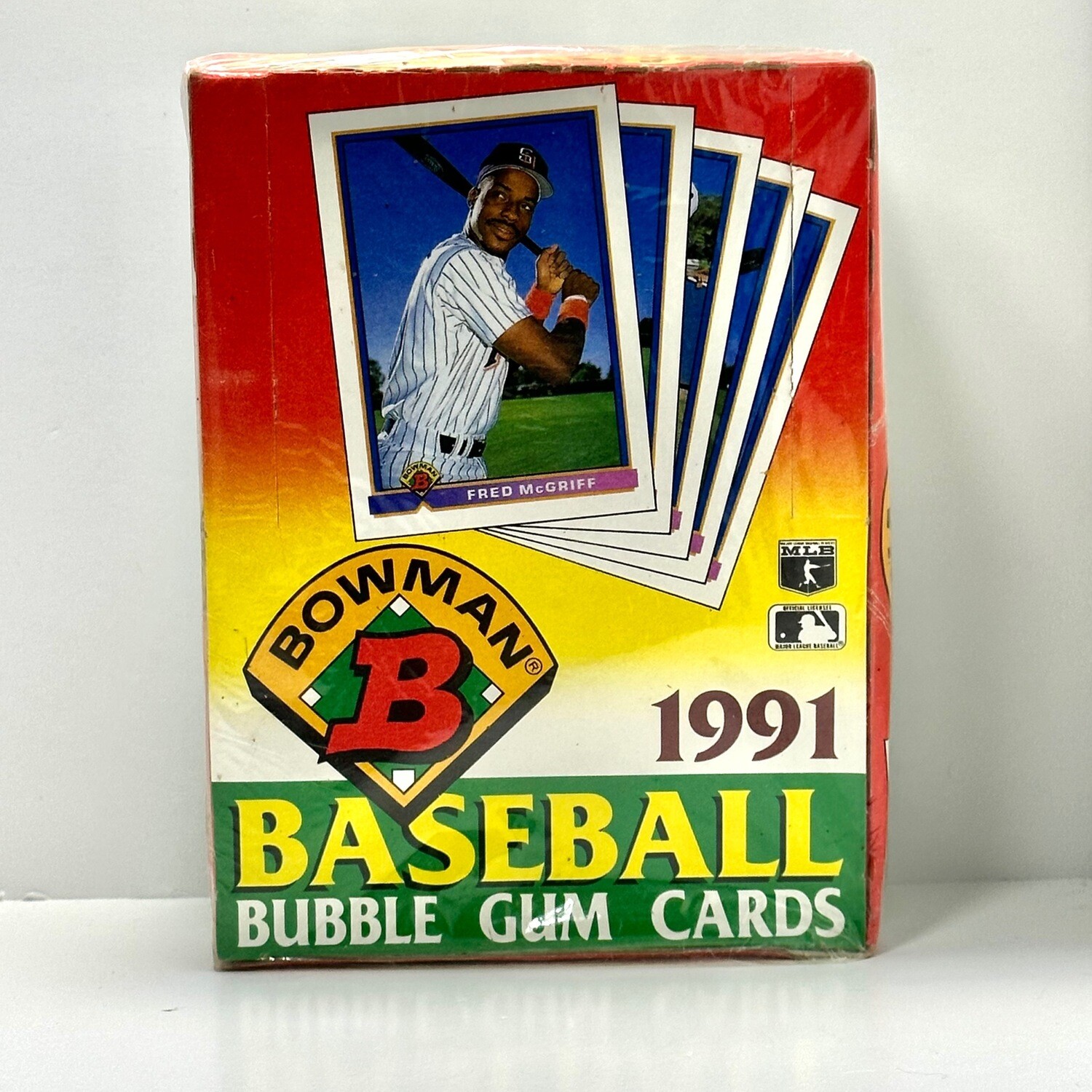 1991 Bowman Baseball Factory Sealed Wax Box (36 Wax Packs)