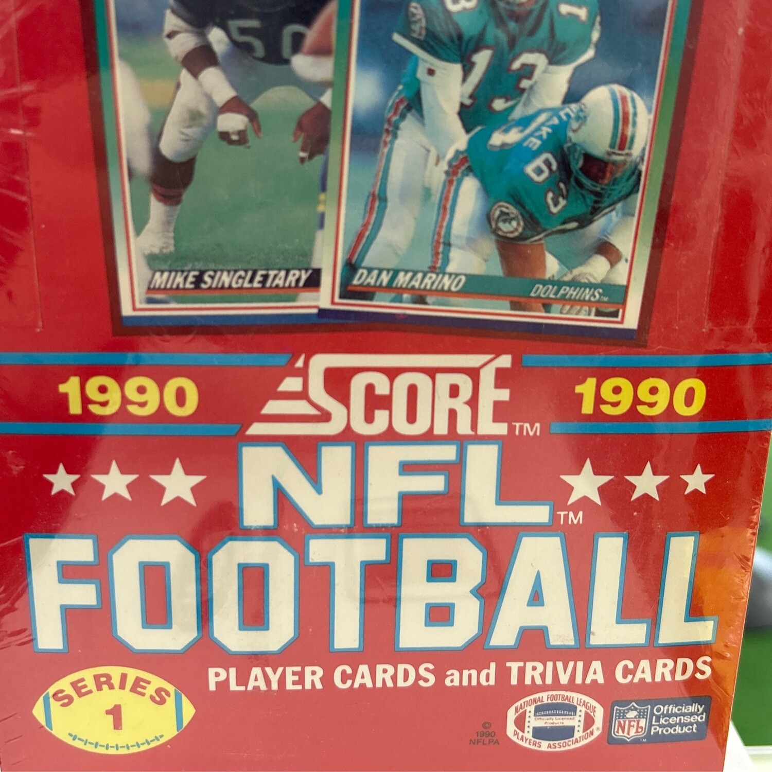 1990 Score Football Series 1 Box Sealed