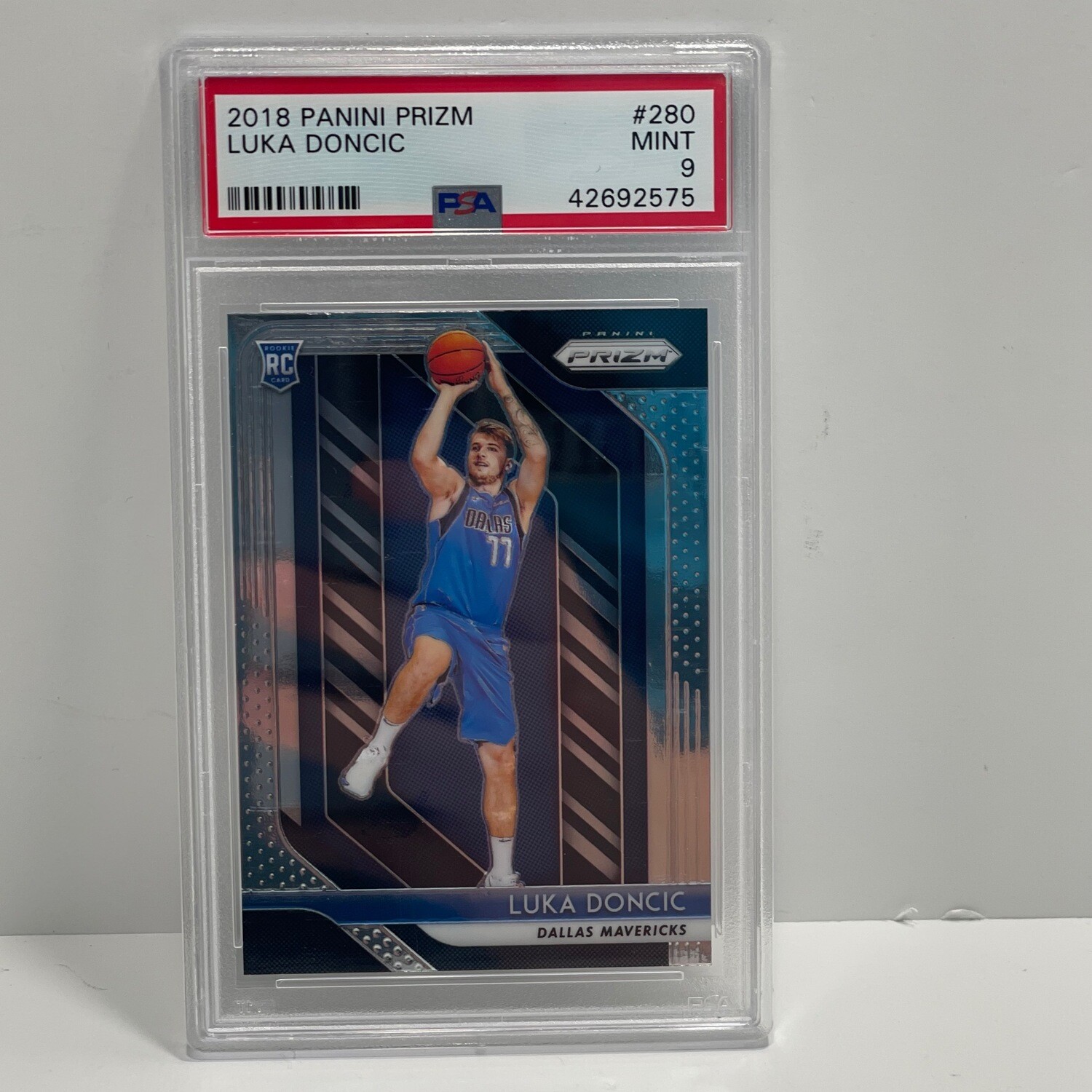 2018 Panini Prizm #280 Luka Doncic PSA 9