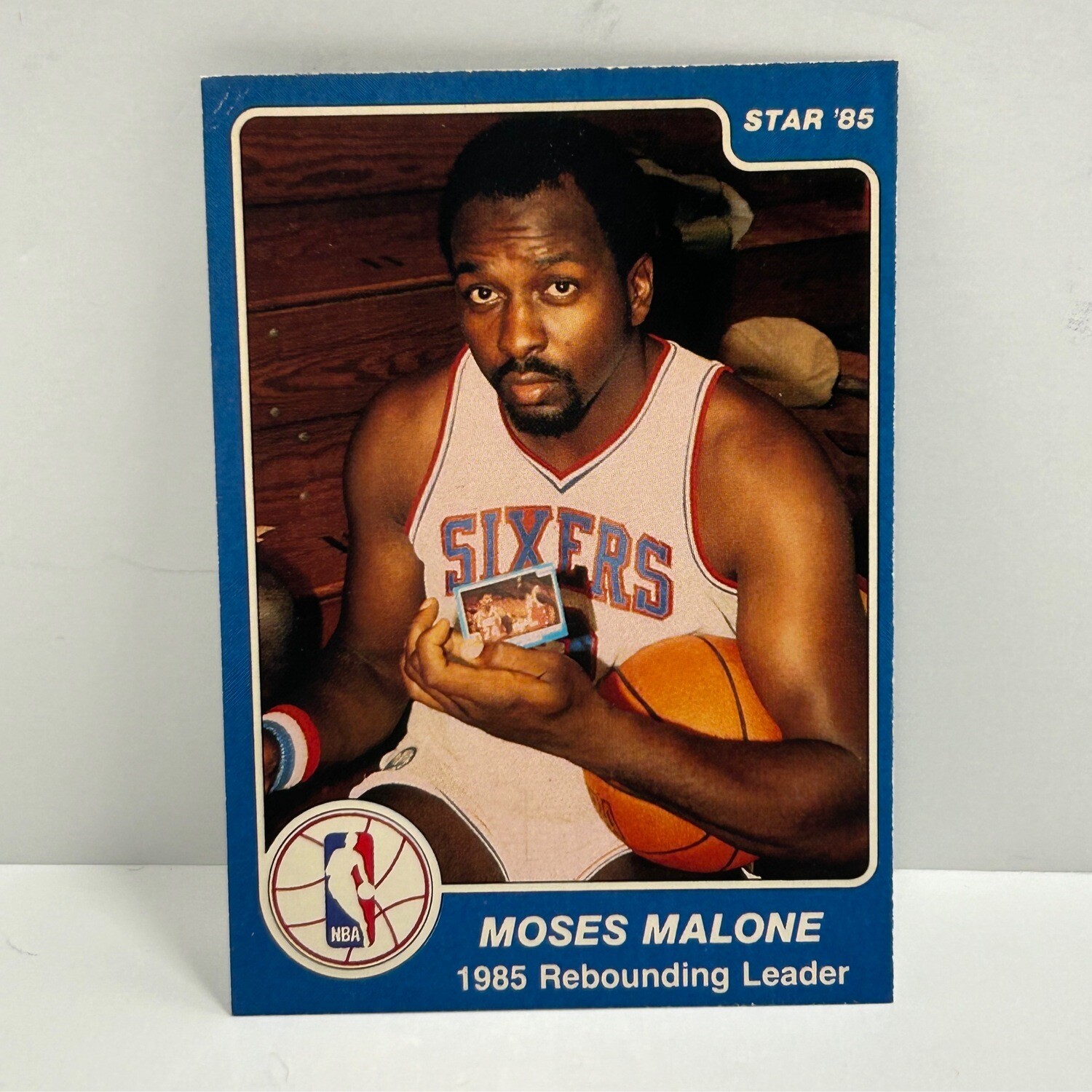 1984 Star Basketball # 285 Moses Malone