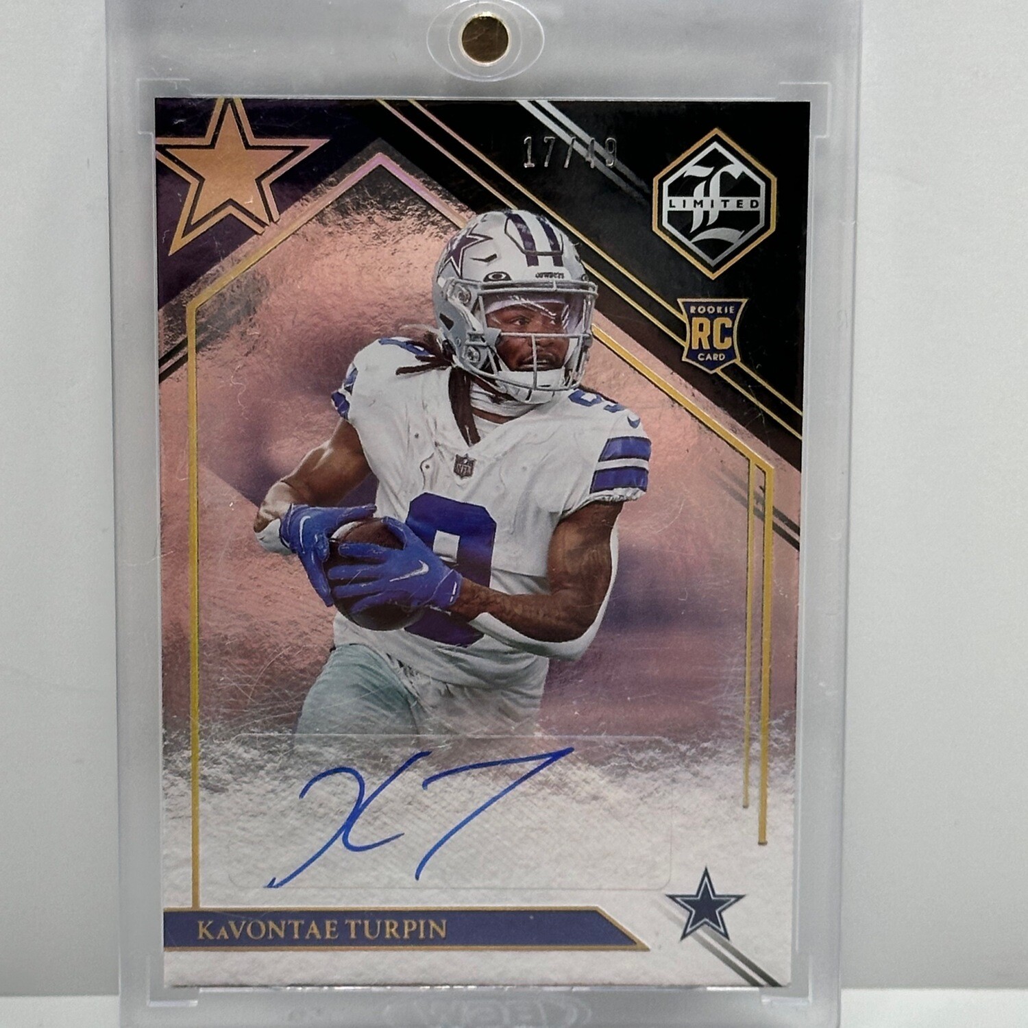 2022 Panini Limited #210 KaVontae Turpin Autograph /49
