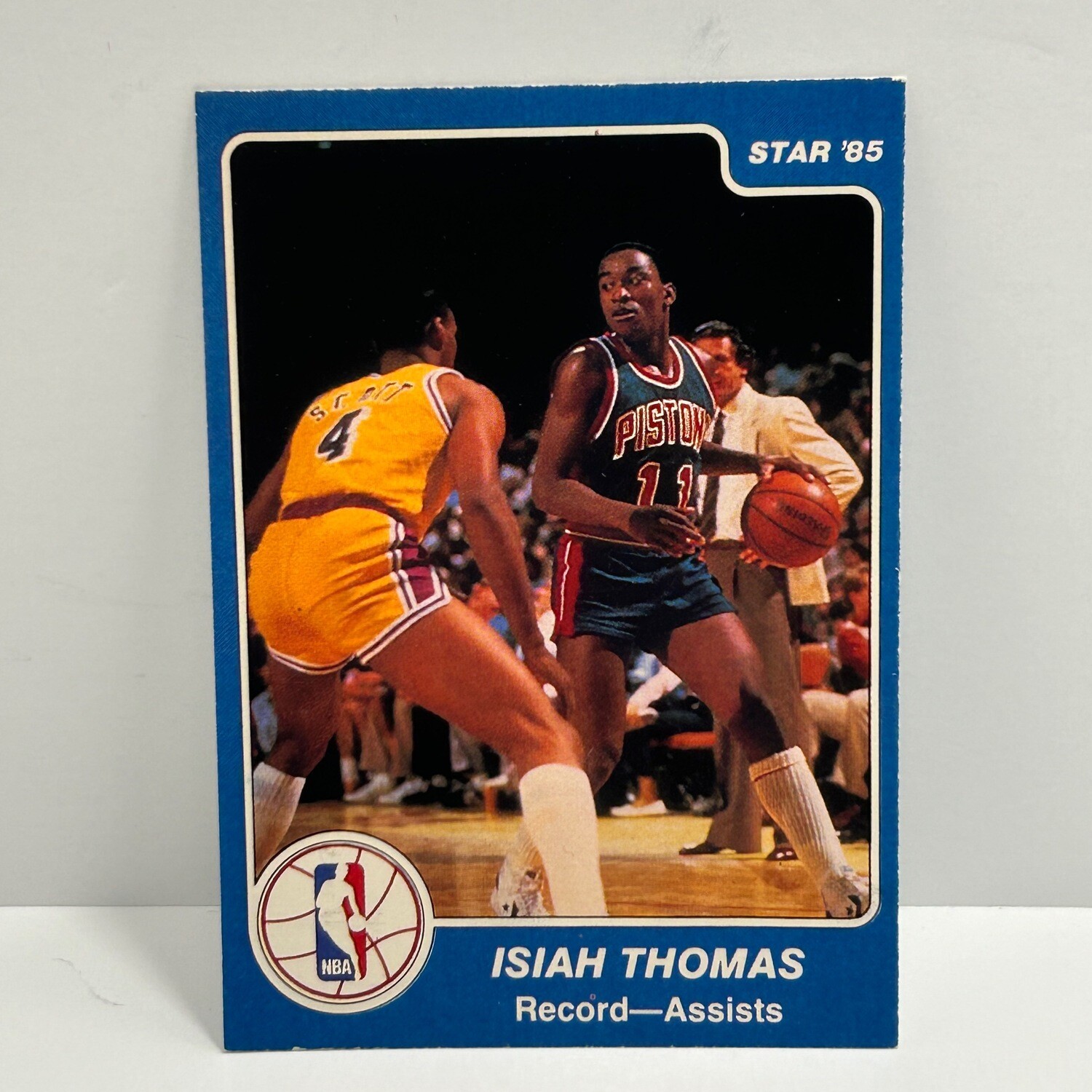1984 Star Basketball # 287 Isiah Thomas