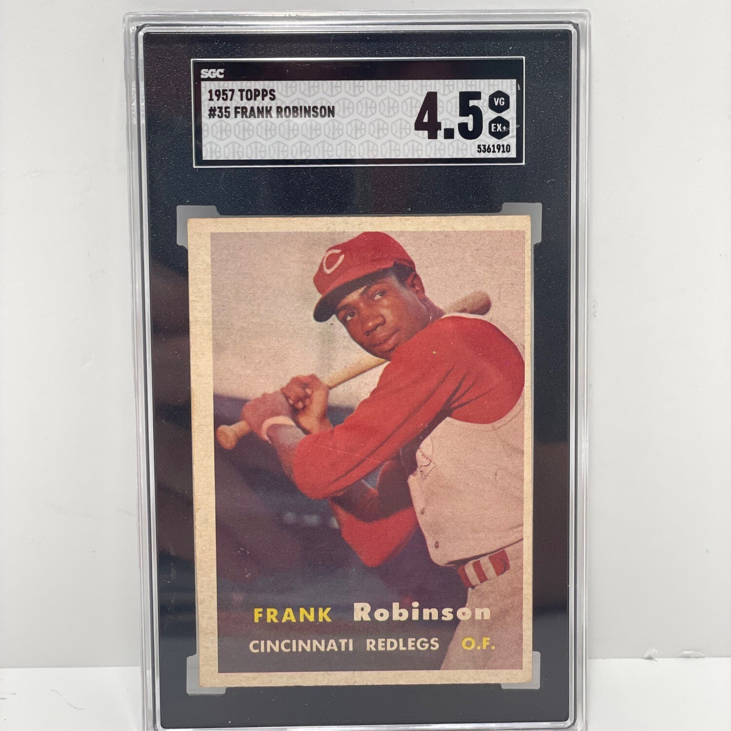 1957 Topps #35 Frank Robinson SGC 4.5