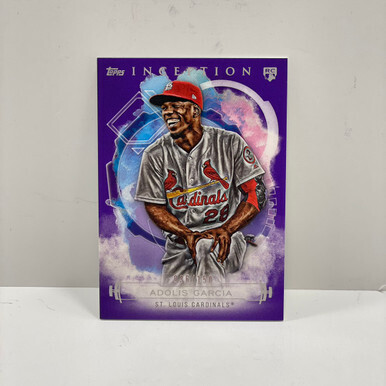 2019 Topps Inception ADOLIS GARCIA Rookie RC Purple /150 Cardinals Diamondbacks