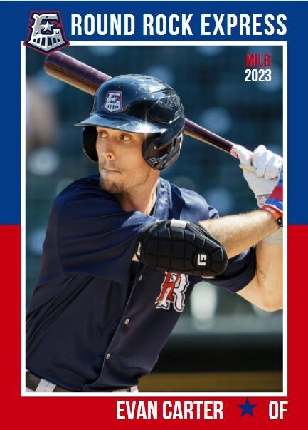 Evan Carter - Mail-In PREMIUM Autograph Ticket