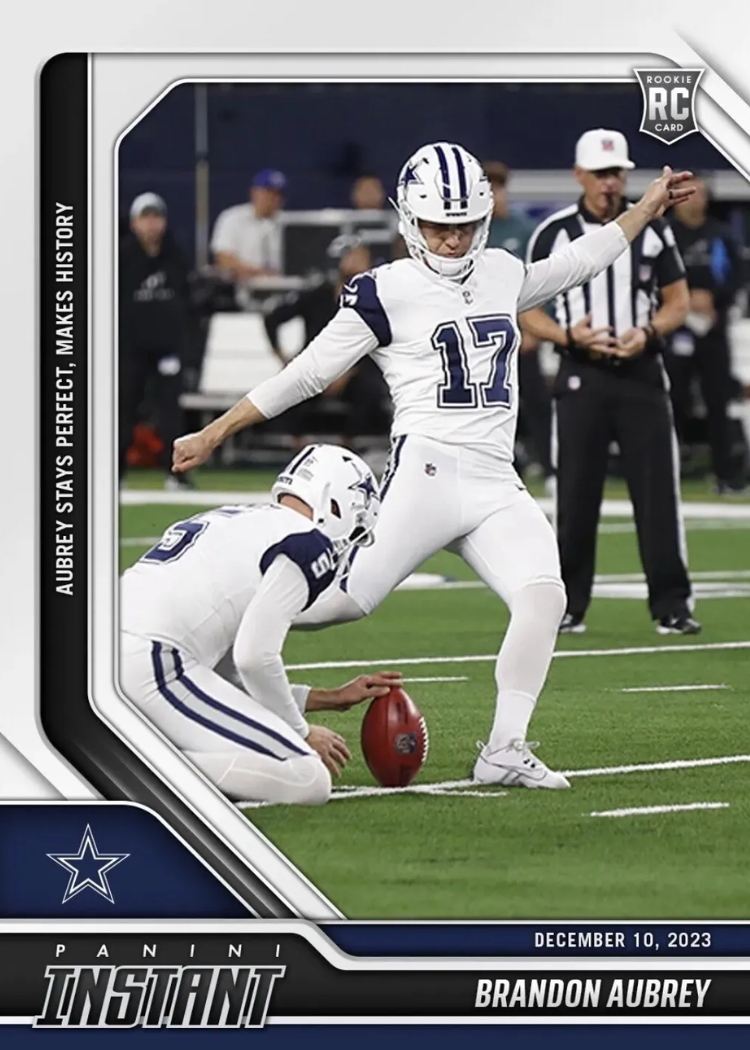 Brandon Aubrey - PREMIUM Autograph Ticket