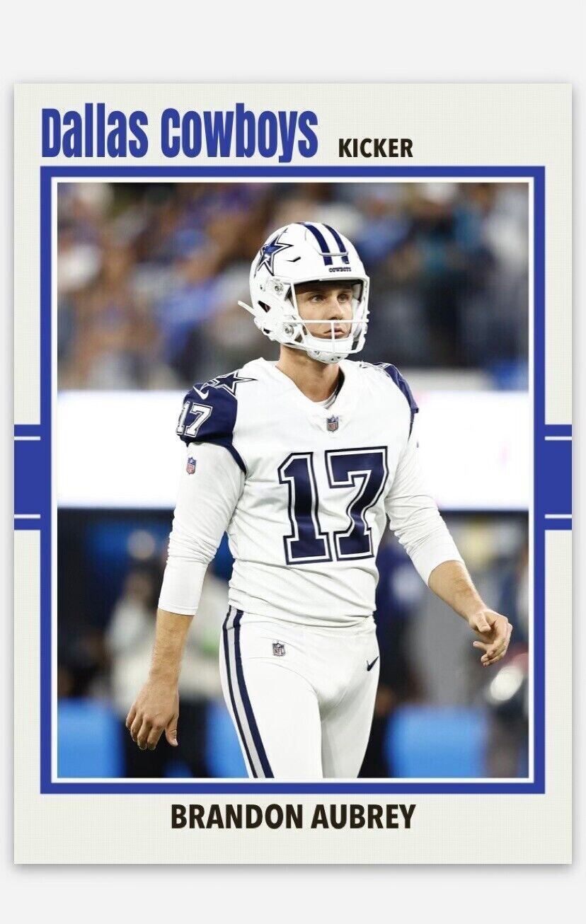 Brandon Aubrey - Mail-In PREMIUM Autograph Ticket