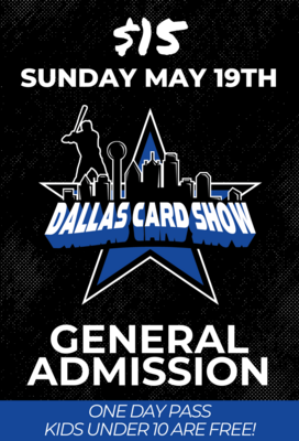 Sunday May 19th - General Admission