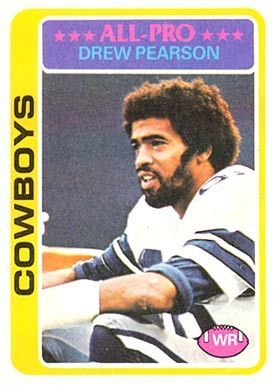 Drew Pearson - Mail-In BASIC Autograph Ticket