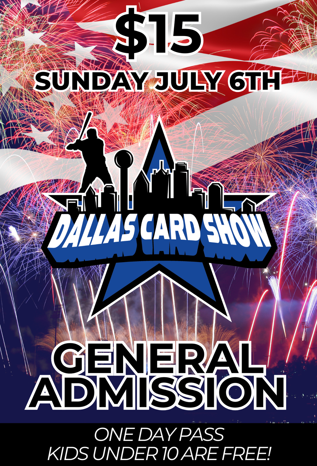 Sunday July 6th - General Admission