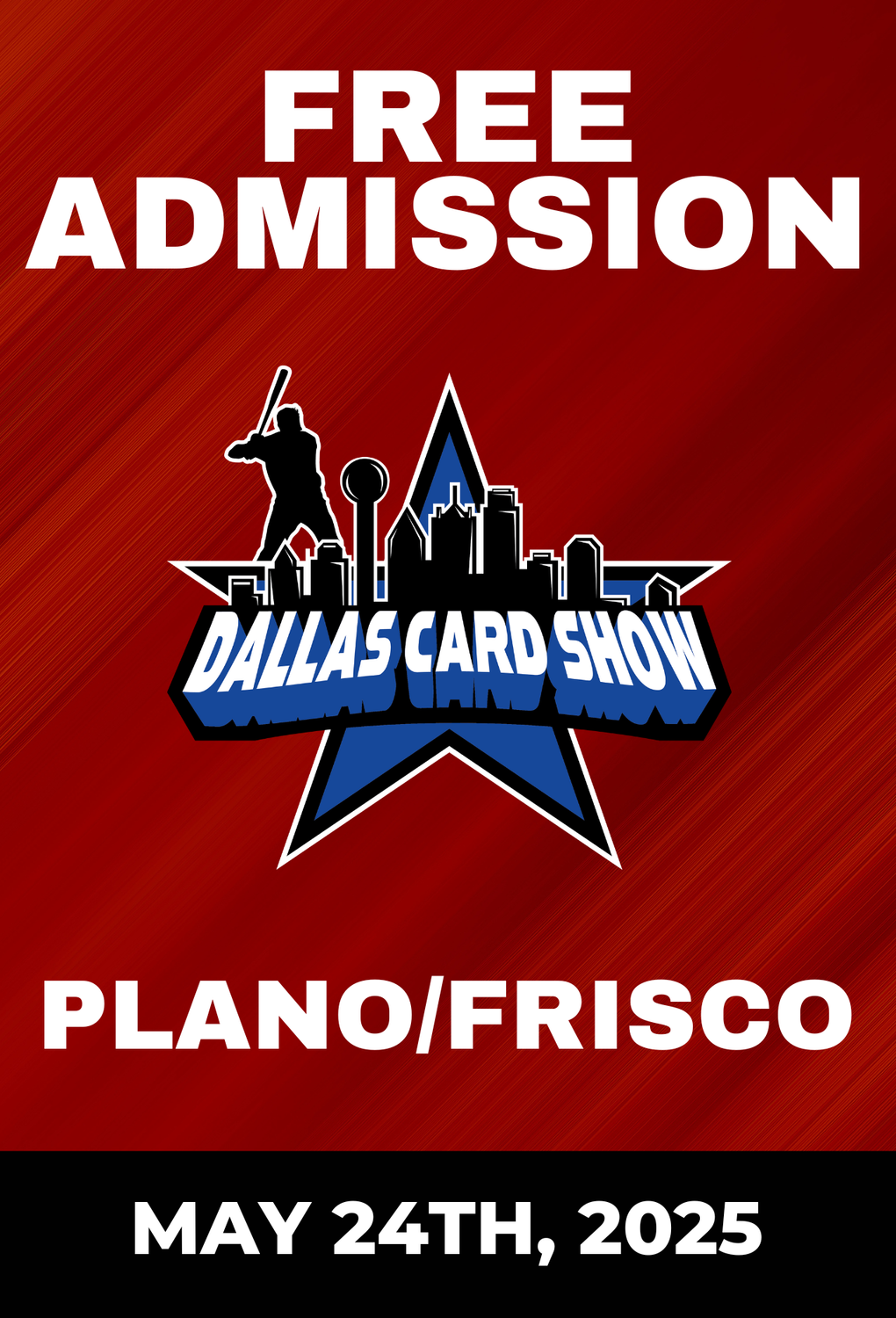 Saturday May 24th - Free Admission