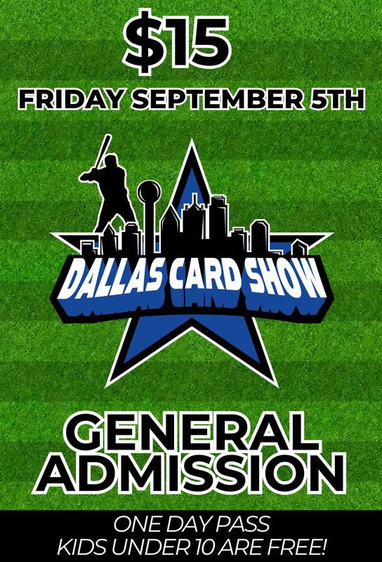 Friday September 5th - General Admission