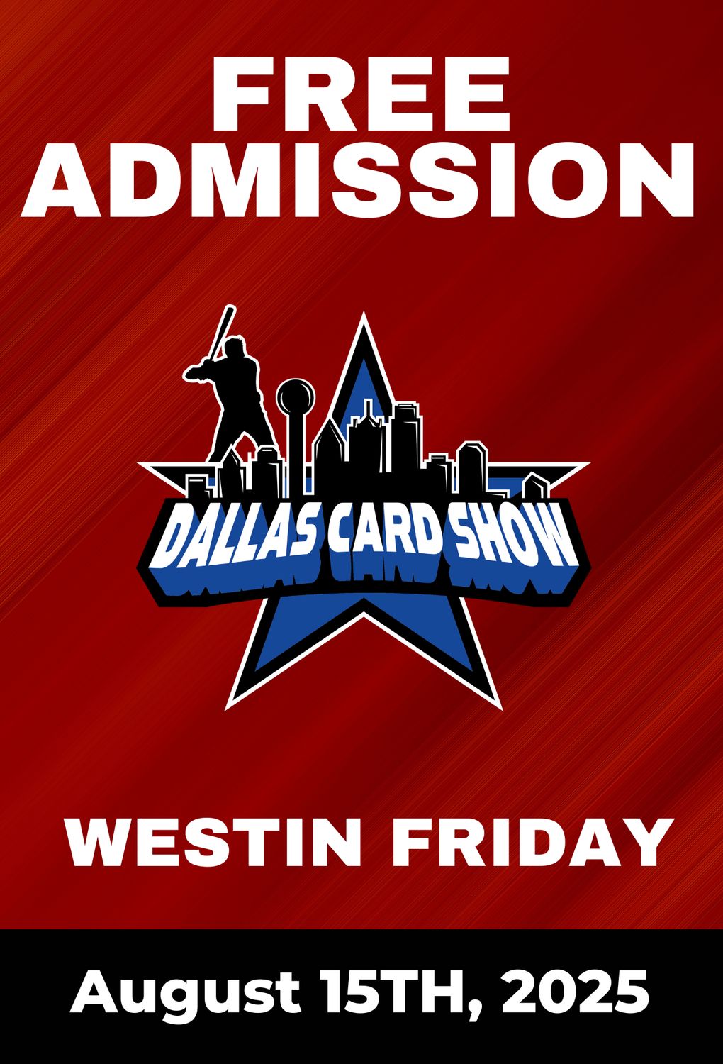 Friday August 15th - Free Admission