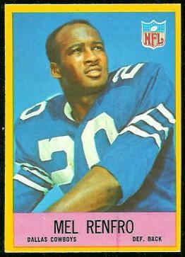 Mel Renfro - Mail-In INSCRIPTION