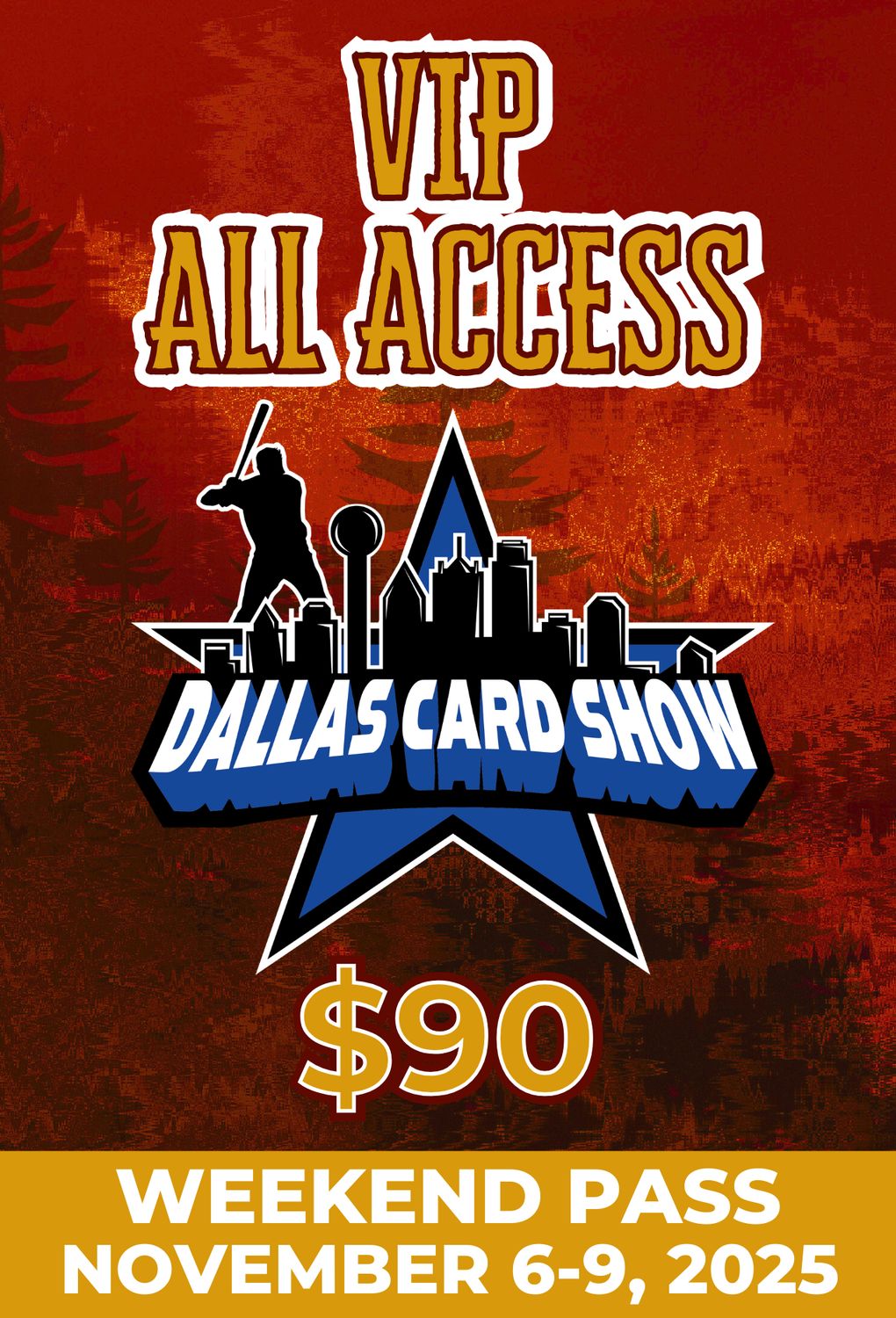 November 6-9, 2025 VIP All-Access Pass