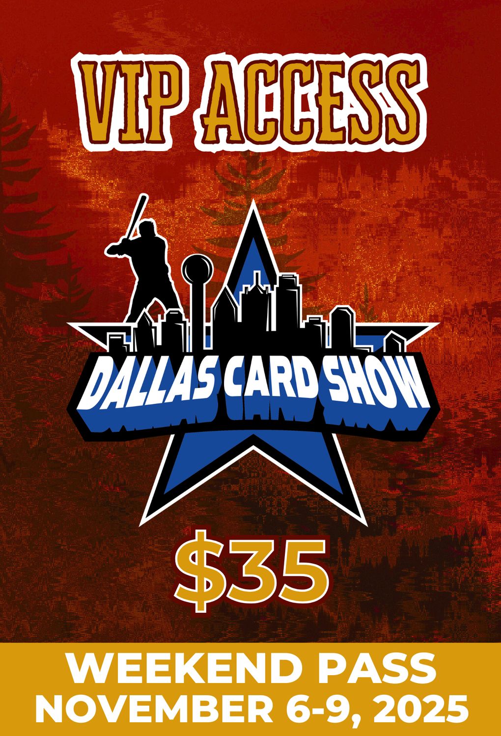 November 6-9, 2025 VIP Pass