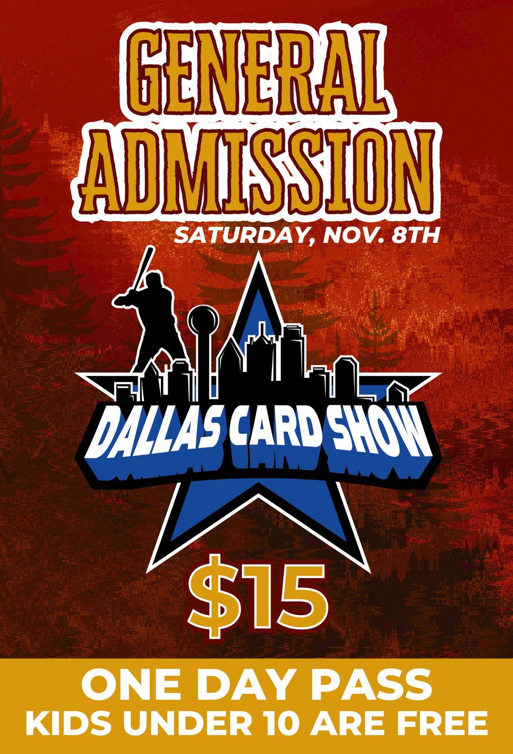 Saturday November 8th - General Admission