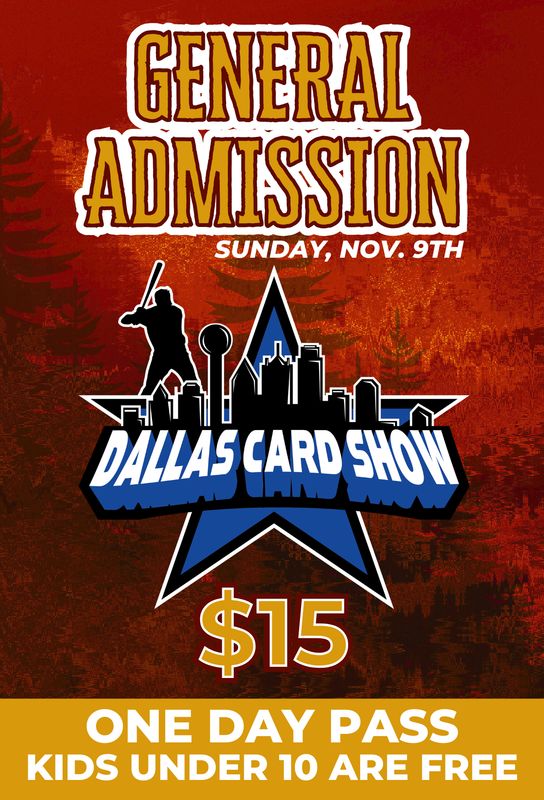 Sunday November 9th - General Admission