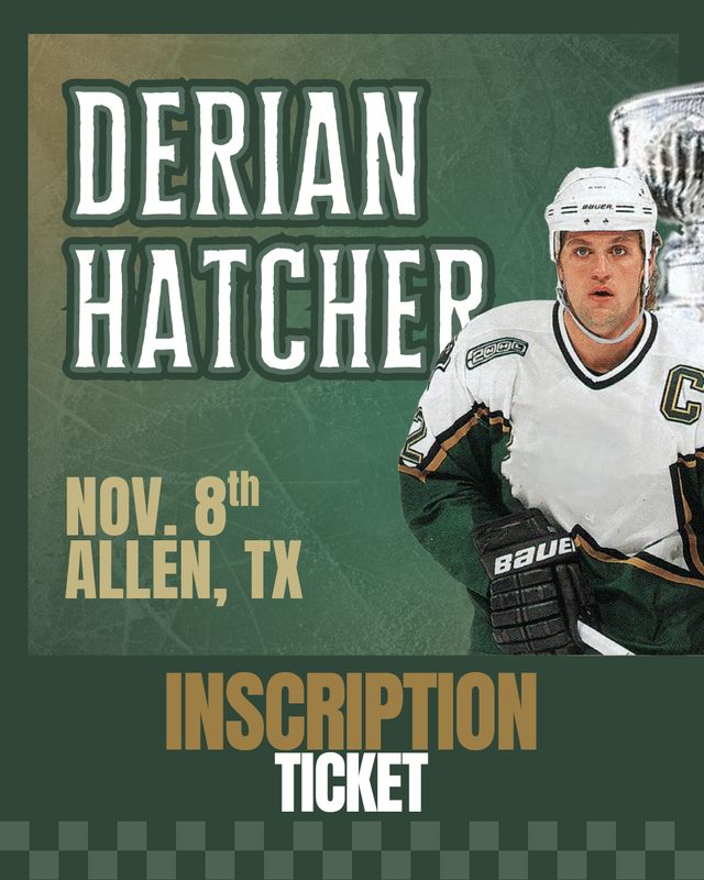 Derian Hatcher - INSCRIPTION Ticket