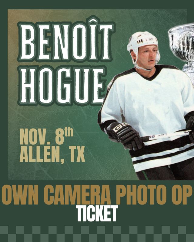 Benoit Hogue - OWN CAMERA PHOTO OP Ticket
