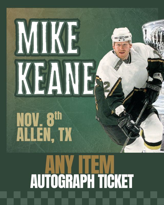 Mike Keane - ANY ITEM Autograph Ticket
