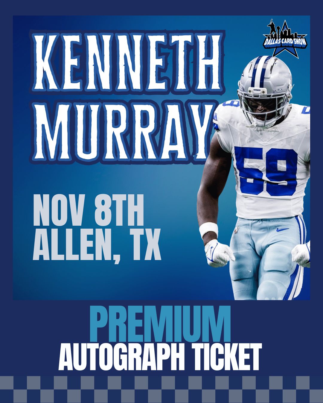 Kenneth Murray - At the Show PREMIUM Autograph Ticket