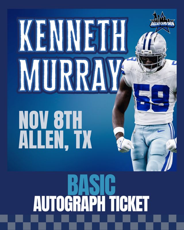 Kenneth Murray - At the Show BASIC Autograph Ticket