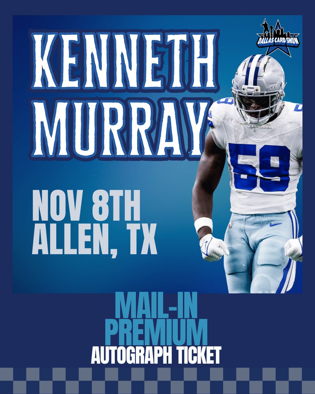 Kenneth Murray - Mail-In PREMIUM Autograph Ticket