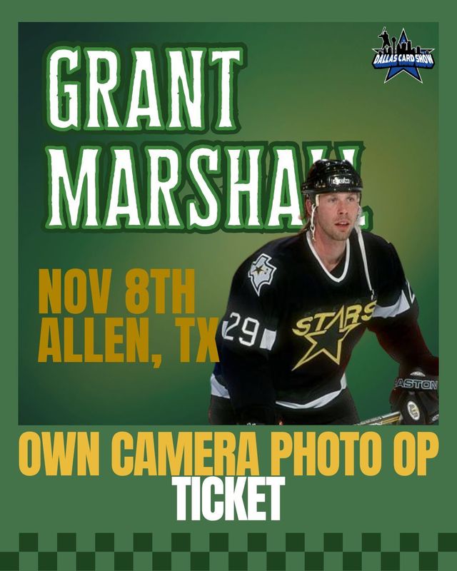 Grant Marshall - OWN CAMERA PHOTO OP Ticket
