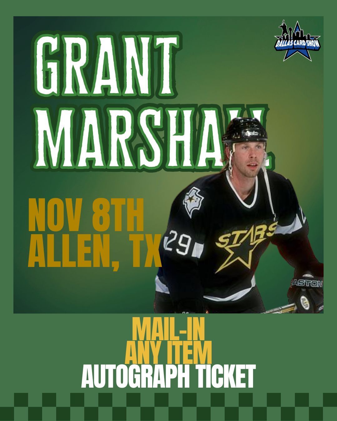 Craig Ludwig - Mail-In ANY ITEM Autograph Ticket Craig Ludwig - Mail-In ANY ITEM Autograph Ticket