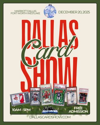 Dallas Card Show December 20th