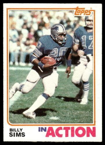 Billy Sims - Mail-In ALL OTHER INSCRIPTION Ticket